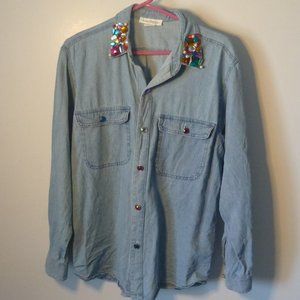 Women's ANN TAYLOR Denim Shirt